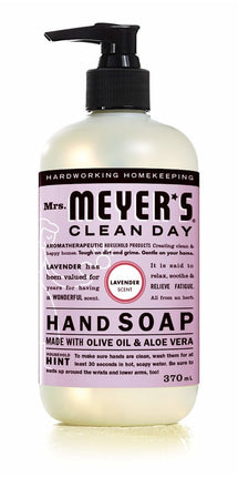 Mrs. Meyer's® Lavender Liquid Hand Soap, 370ml, 6/Case