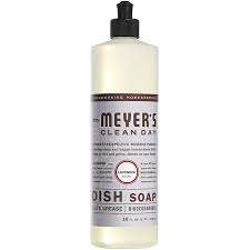 Mrs. Meyer's® Clean Day Lavender Dish Soap, 473ml, Clear, 6/Case-B2B Discounters
