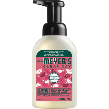 Mrs. Meyer's® Foaming Hand Soap, 295ml, Watermelon, 6/Case-B2B Discounters