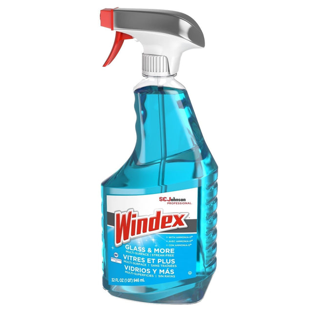 Windex® Glass & More Multi-Surface Trigger, 32 Oz, 8/Case-B2B Discounters