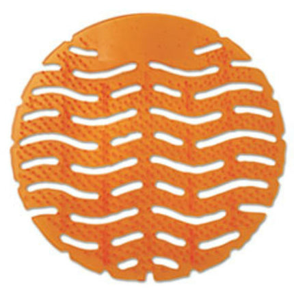 Fresh Products™ Urinal Screen Wave, Mango, 10/Pack-B2B Discounters