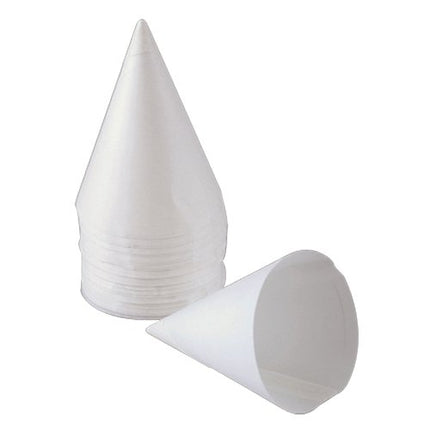 Genpak® Harvest® Rolled Rim Paper Cone Cup, 4oz, 5000/Case-B2B Discounters