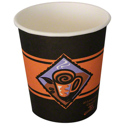 Gourmet Hot and Cold Cup, White, 7oz, Paper, 2000/Case, Made in Canada-B2B Discounters