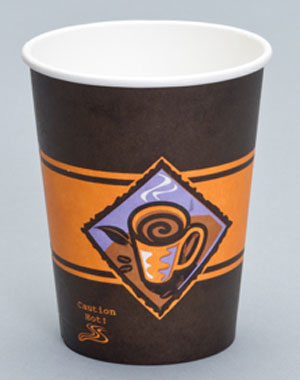 Genpak® Hot Cups, Paper, 12oz, 1000/Case-B2B Discounters