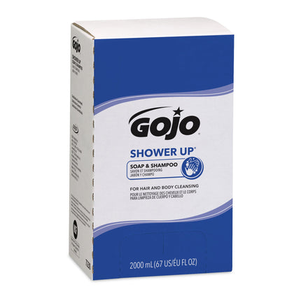 Shower Up Soap Shampoo, 2000ml, 4/Case-B2B Discounters