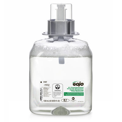 GOJO® E1 Foaming Handwash, Clear Liquid, 1.25L Cartridges, 4/Case-B2B Discounters