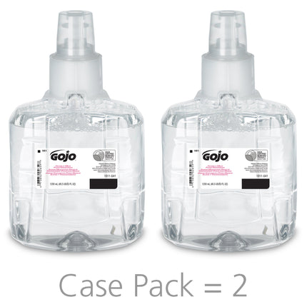 GOJO® Clear & Mild Foam Handwash, 1.2 L, 2/Case-B2B Discounters