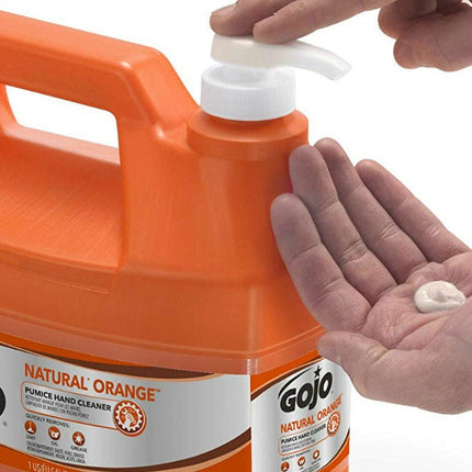 Gojo® Natural Ornage Pumice Hand Cleaner, 1gal, 2/Case-B2B Discounters