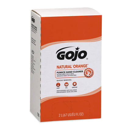 GOJO® Natural Orange Pumice Hand Cleaner 2 L, 4/Case-B2B Discounters