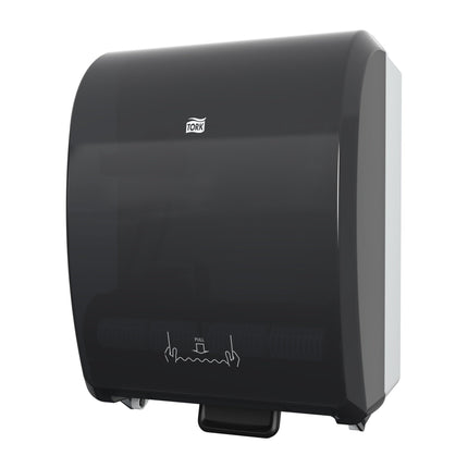 Tork® Hand Towel Roll Dispenser, Black, Sold Individually-B2B Discounters