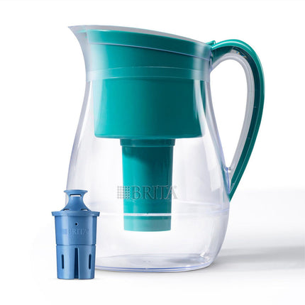 Brita® UltraMax Water Filter Dispenser With 1 Brita® LONGLAST+® Filter, Black, 1 Pack/Case, 2 Filters/Pack-B2B Discounters