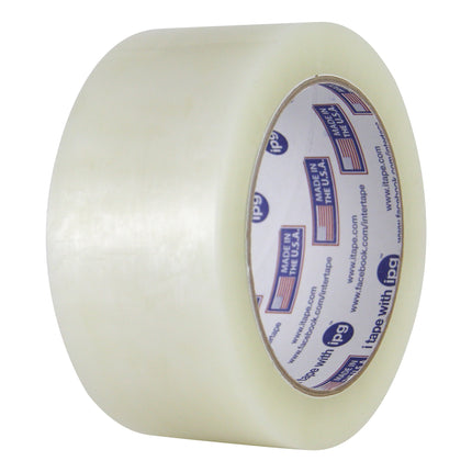 Intertape® Carton Sealing Tape, 48mm X 132m, Clear, 48/Case-B2B Discounters