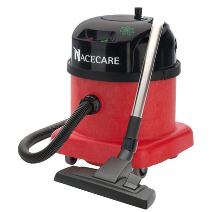 NaceCare™ ProVac Dry Canister Vacuum With AST1 Extension Kit, Red and Black, 4.5gal, Sold Individually-B2B Discounters