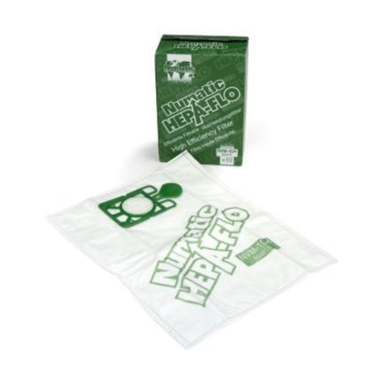 NaceCare™ Hepa-Flo Disposable Vacuum Bag, White, Rectangular, Sold Individually-B2B Discounters