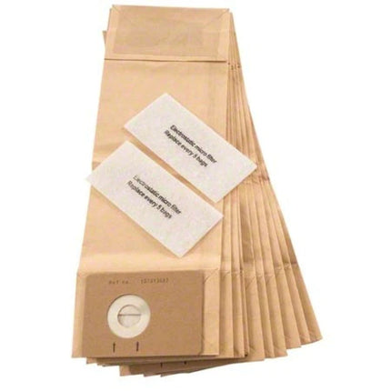 Advance Vacuum Bags, White, 10/Pack-B2B Discounters
