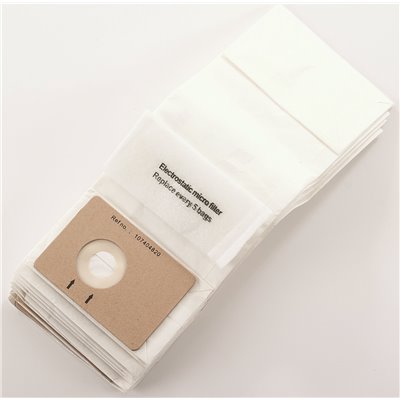 Nilfisk® Dust Bags for VU500 Vacuum, White and Beige, 10/Pack-B2B Discounters