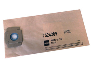 Diversey™ TASKI® Aero 8/15 Filter Paper Bags, Grey and Orange, 10/Pack-B2B Discounters