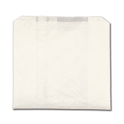 McNairn® Sandwich Bag, Greaseproof, 6" L X 2" W X 9" H, White, 1000/Case-B2B Discounters