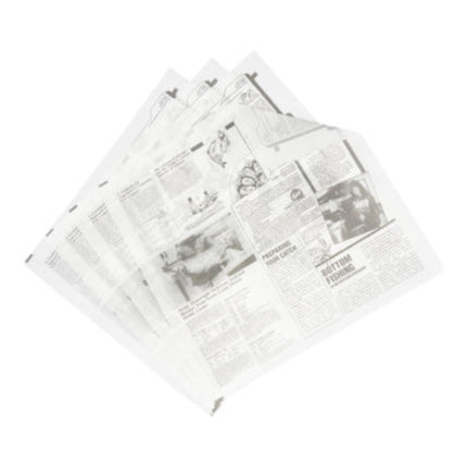McNairn® Fish Wrap Paper Liner, 12" X 12", Printed, 018192, 1000/Pack, 4 Packs/Case-B2B Discounters