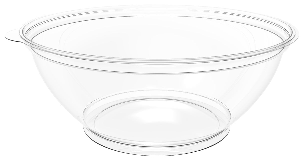 Repost Salad Bowl, 30oz, Clear, RPET, 336/Case-B2B Discounters