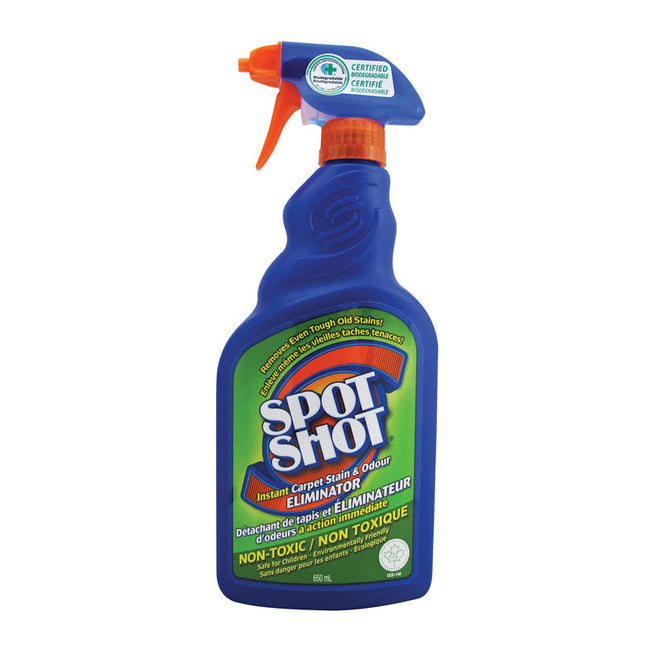 Spot Shot Instant Carpet Stain & Odour Remover Trigger, 650g, 12/Case-B2B Discounters