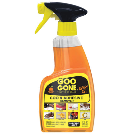 Goo Gone® Spray Gel, 12oz, Orange, 6/Case-B2B Discounters