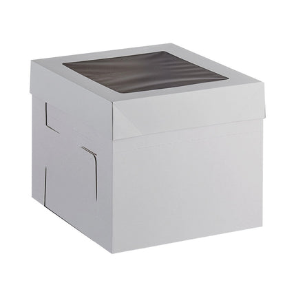 Enjay Flex Box, 14" X 14" X 12", White, Paper, 25/Case-B2B Discounters