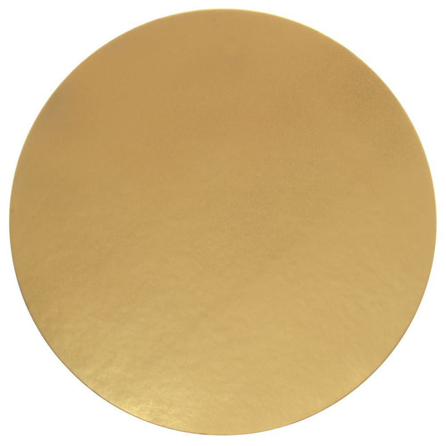 Enjay Cake Board, 10", Gold, 45Pt, 125/Case-B2B Discounters