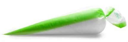 Enjay Piping Bag, Green, 18", 100/Roll-B2B Discounters