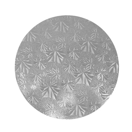 Enjay Cake Board, 12" X 1/4", Silver, Round, 24/Case-B2B Discounters