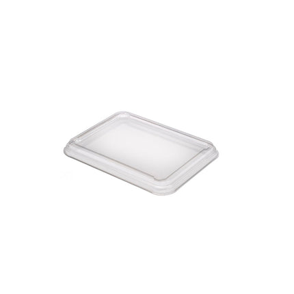Sabert® Lid For Rectangular 6.5"X8.5" Trays, Clear, 390/Case-B2B Discounters