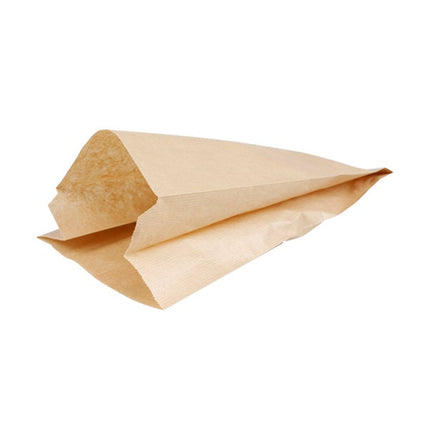 Greaseprood Paper Snack Bag, 6" X 2" X 9", Kraft, 1000/Case-B2B Discounters