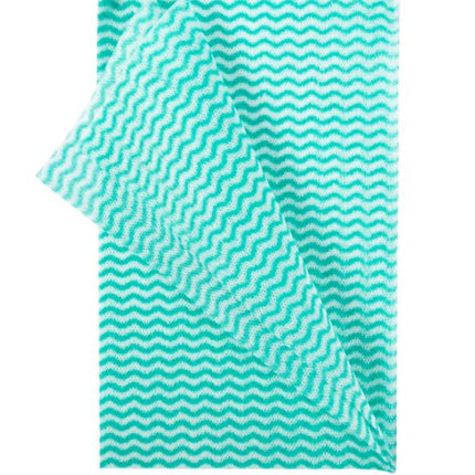 511 Food Service™ Economy Towel, 13" X 21", Green & White, 200/Case-B2B Discounters