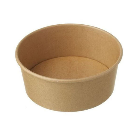 511 Food Service™ Hy Pax Eco Paper Bowl, 4oz, Kraft, 1000/Case-B2B Discounters