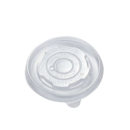 511 Food Service™ Dome Lids For Paper Bowl, 8oz, Clear, 1000/Case - b2b discounters