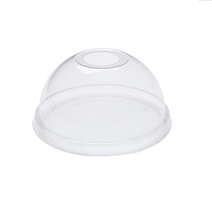 Cold Dome Lid, Fits 12–24oz Cups, Clear, 1000/Case-B2B Discounters