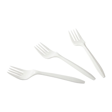 511 Food Service™ Utility Fork, White, 1000/Case-B2B Discounters
