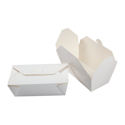#9 Take out Container, White, 50/Packs, 4 Packs/Case-B2B Discounters