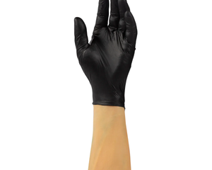511 Food Service™ Nitrile Powder Free Gloves, Medium, Black, 100/Case-B2B Discounters