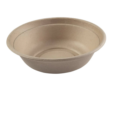 Prime Ware Bowl, Tan, 32oz, 75 Bowls/Pack, 4 Packs/Case-B2B Discounters