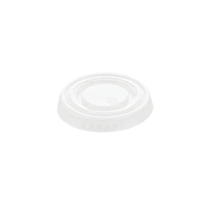 511 Food Service™ Lid For Portion Cup 1oz, Clear, PET, 2500/Case-B2B Discounters