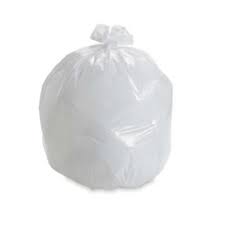Ralston Can Liners, Low Density, 26" x 36", Regular, Clear, Frosted, 500 Bags/Case-B2B Discounters