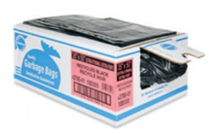 Ralston Can Liner, High Density, 28" x 40", Utility, Black, 200 Bags/Case-B2B Discounters