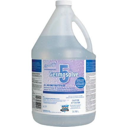 Lawrason's VISION Germosolve Natural Cleaner, RTU, Unscented, 3.78L, 4/Case-B2B Discounters