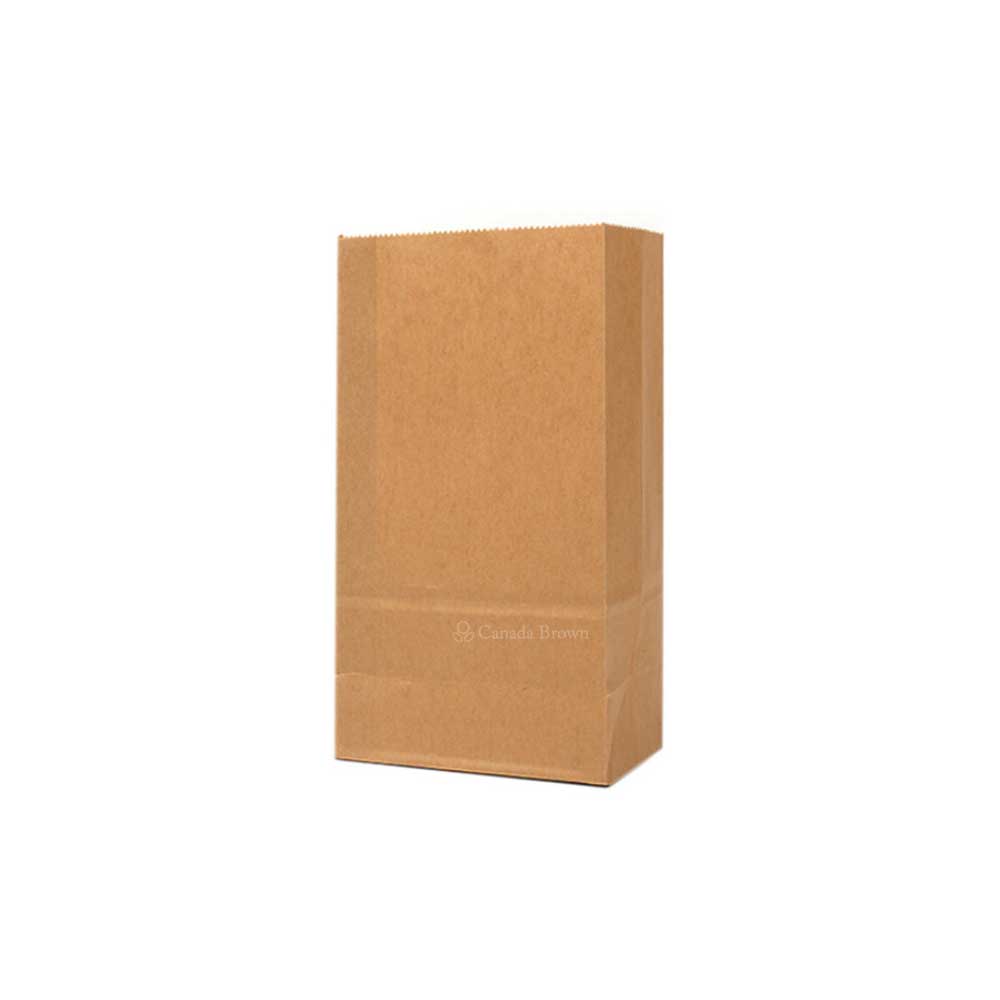 Kraft Light Paper Bag, 12.75x10x6, 8 LB, 500 Bags/Bundle-B2B Discounters