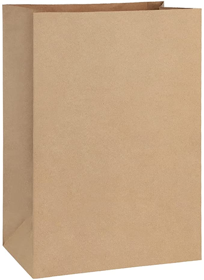 Heavy Duty Paper Grocery Bag, Natural, Kraft Paper, 17