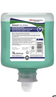 Estesol® Hand, Hair, and Body Cleaner, Rainforest Fragrance, Green, 4L, 4 Pack/Case, Made in Canada-B2B Discounters