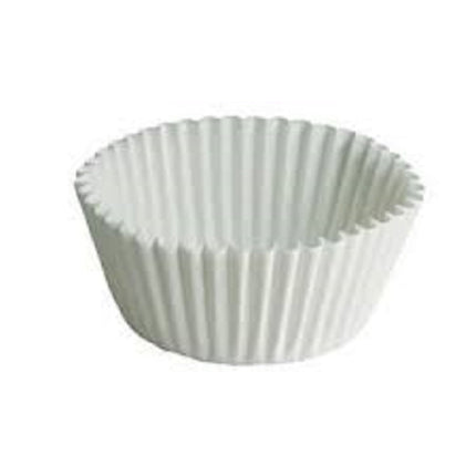 Muffin Liner Baking Cup, White, 1.5" X 1", 500/Case-B2B Discounters