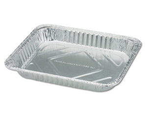 Western™ Half Steam Pan, Shallow, 84oz, 100/Case-B2B Discounters