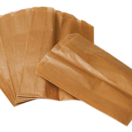 Advantage® Sanitary Waxed Bags, 4" X 7" X 10", 500/Case-B2B Discounters